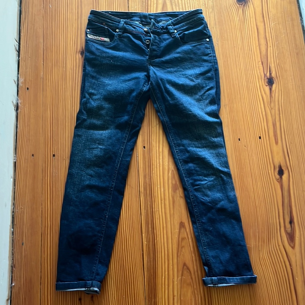 Size 28 diesel button fly jeans